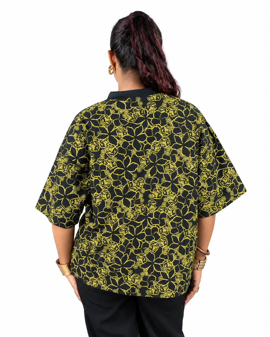 NOIR BLOOM TEE