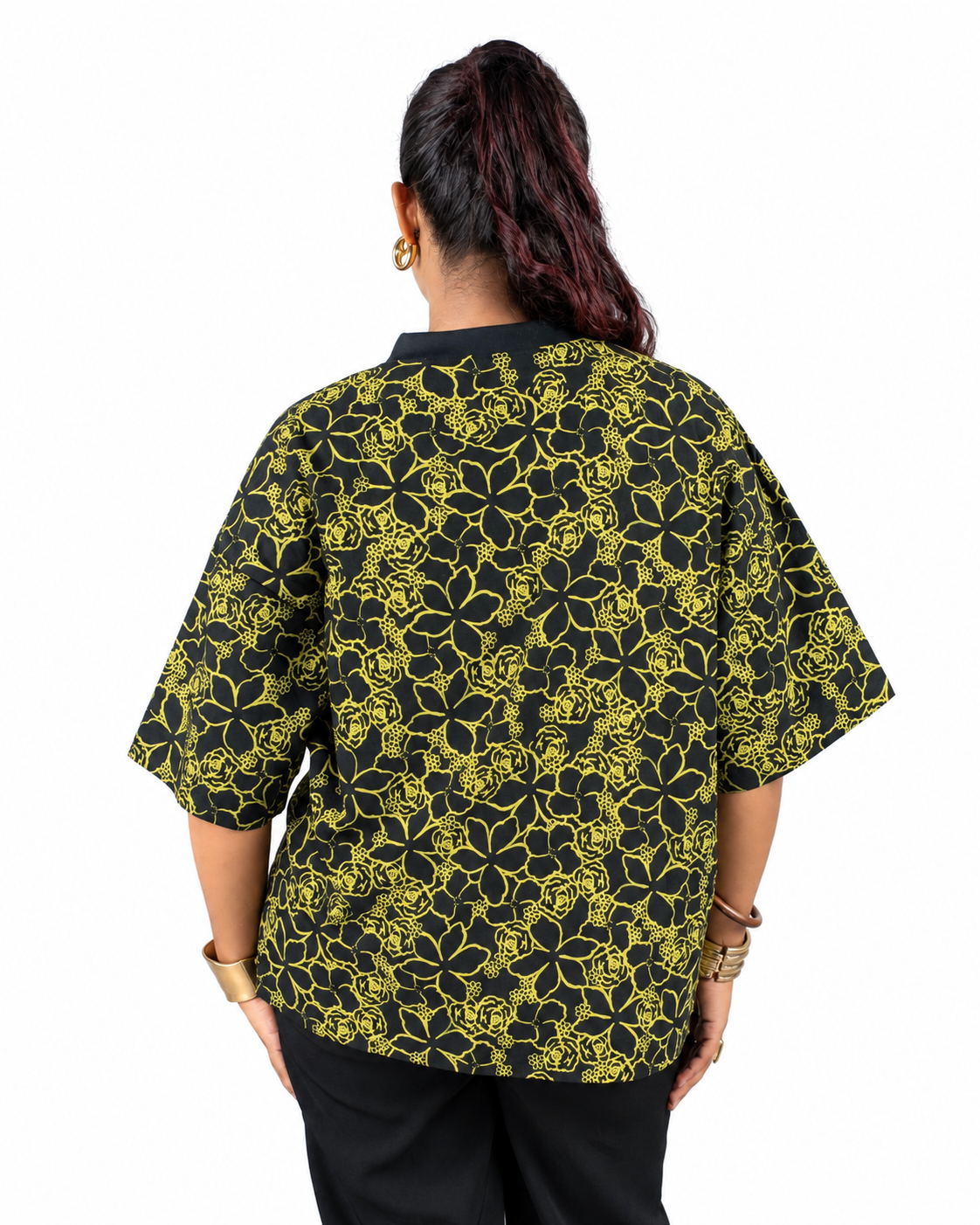 NOIR BLOOM TEE