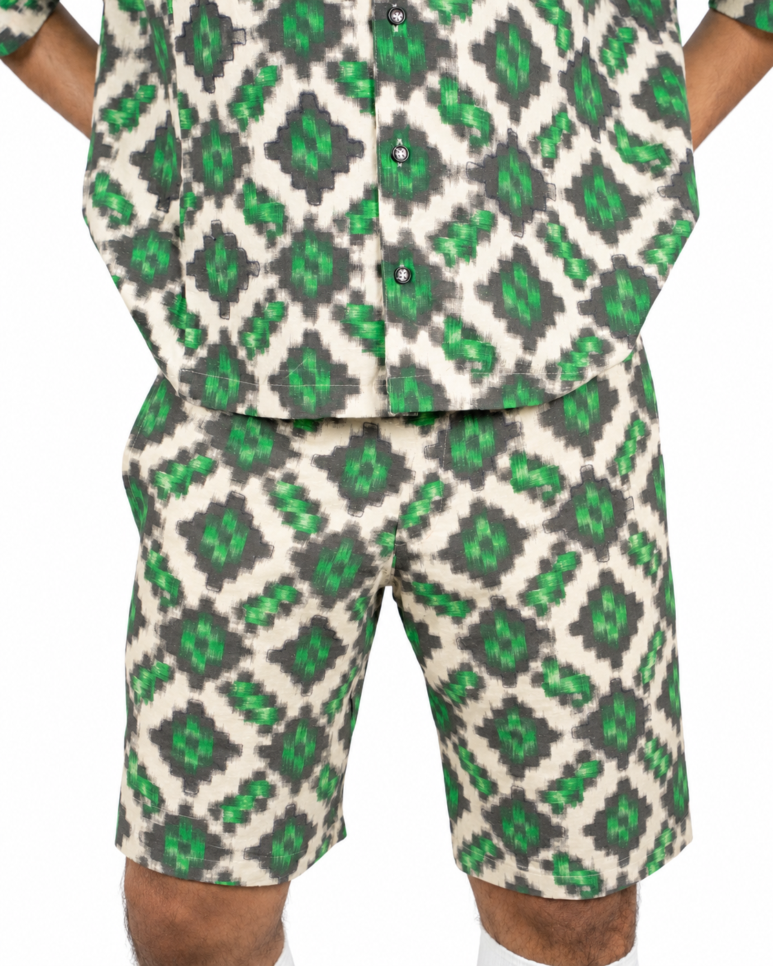 CAMOUFLAGE MORPH IKAT CO-ORD
