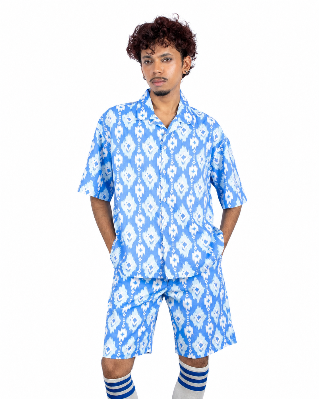 ELECTRIC DIAMOND IKAT CO-ORD