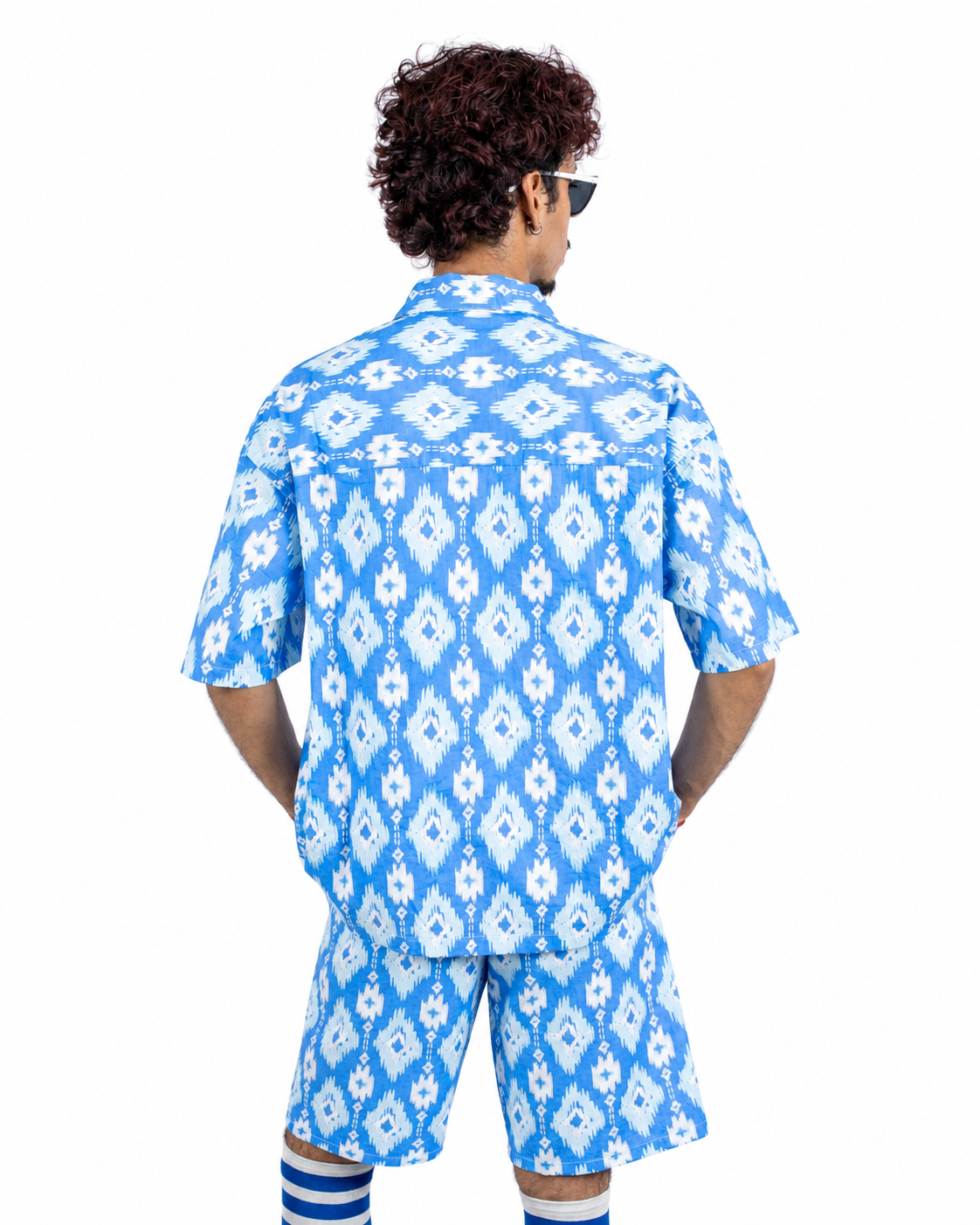 ELECTRIC DIAMOND IKAT CO-ORD
