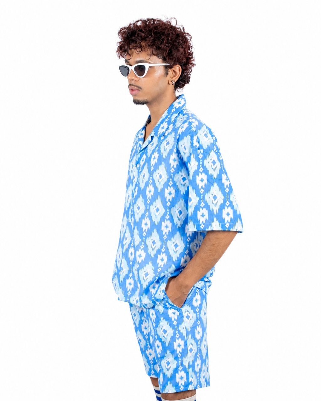 ELECTRIC DIAMOND IKAT CO-ORD