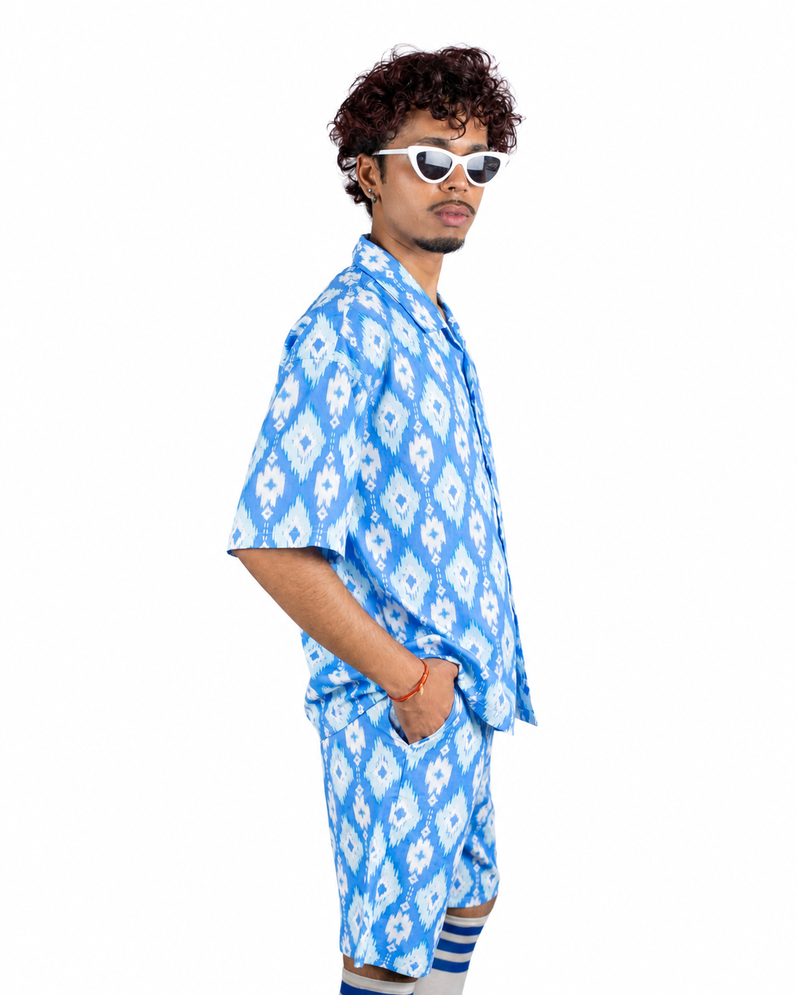 ELECTRIC DIAMOND IKAT CO-ORD